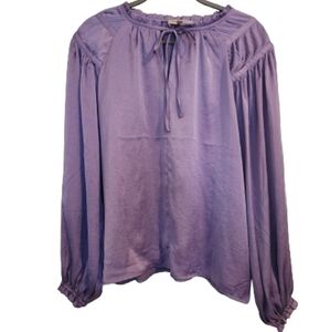 Philosophy lavender silky top NWOT M / L